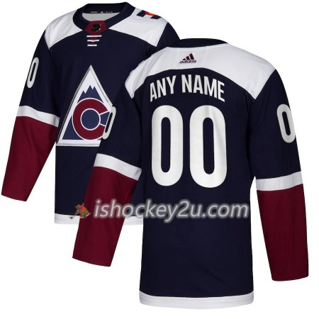 Mænd NHL Colorado Avalanche Trøje Custom Adidas 2018-19 Alternate Authentic